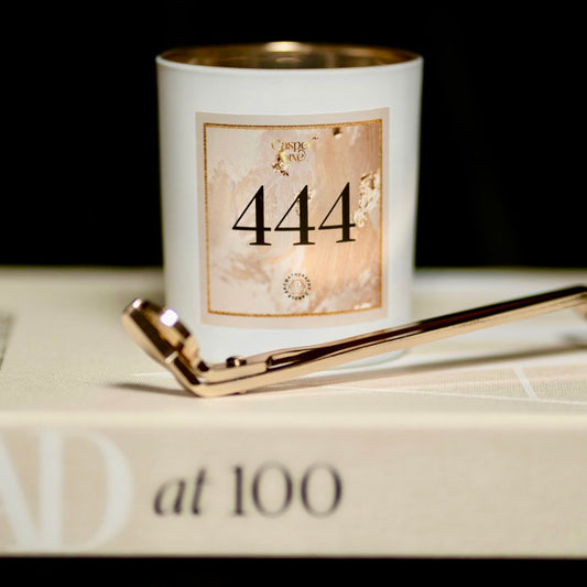 White 444 Candle